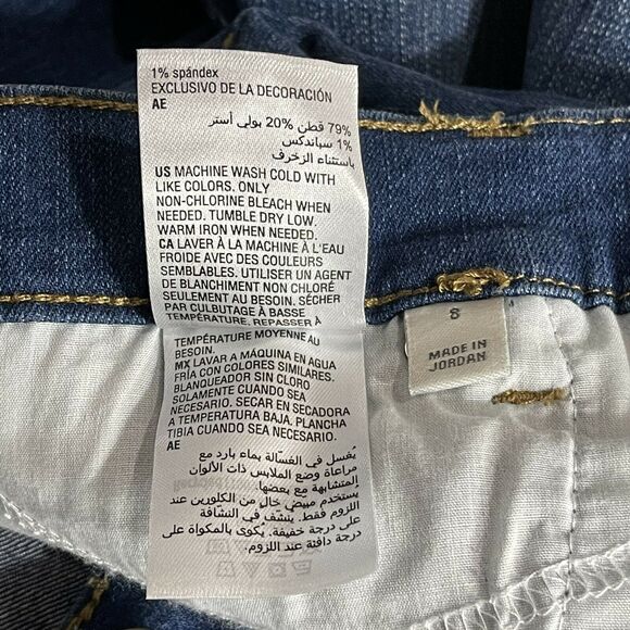 Style & Co SZ 12 Jeans Straight Leg Stretch Mid-Rise 5-Pocket Medium Wash Blue - Picture 8 of 8